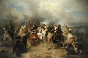 Carl Wimar Battle of Lutzen oil on canvas